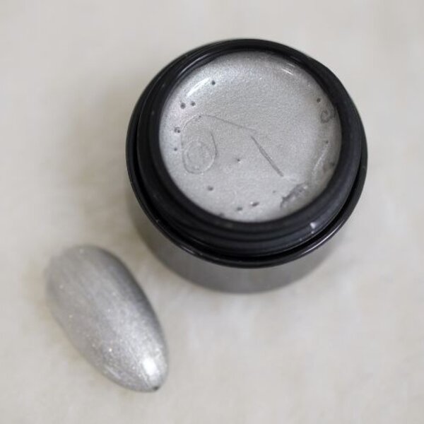 MPK Nails® Deluxe Farbgel 614 Metallic Ice Silver