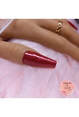 Deluxe Glittergel 316 Fire Red Fine