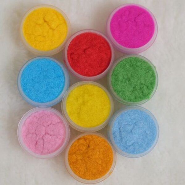 MPK Nails® 5x Nail Art Samtpuder - ZUFALLSFARBEN