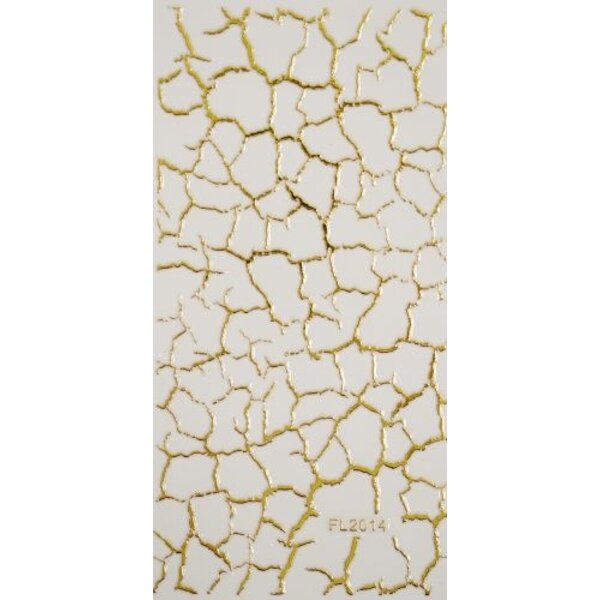 MPK Nails® Nail Sticker FL2014 - Marmor gold