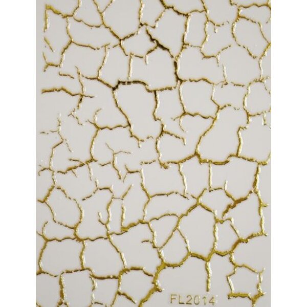 MPK Nails® Nail Sticker FL2014 - Marmor gold