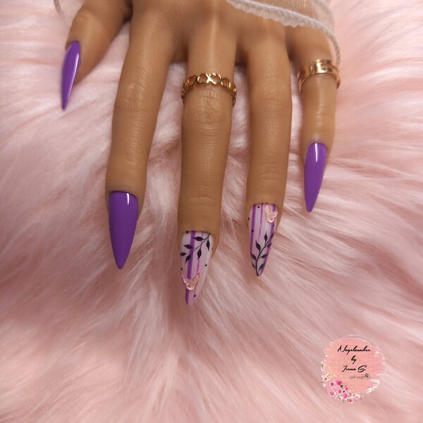 Fashion Nails Nail Wraps 3D 64