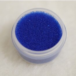 Nail Art Mini Perlen 20 Blau transparent