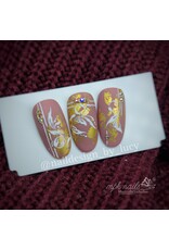 10x Nailart Transfer Folie in Box - matt & glänzend