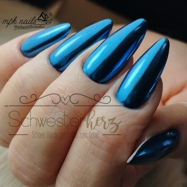 MPK Nails® 1x Finest Chrome Pigment mit Farbwechsel - ZUFALL