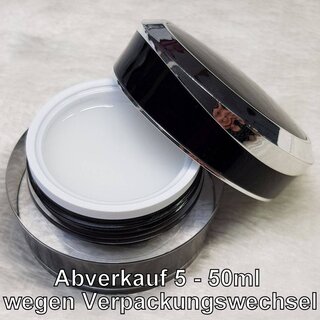 Precious Fiberglasgel Milky White 5ml - ABVERKAUF