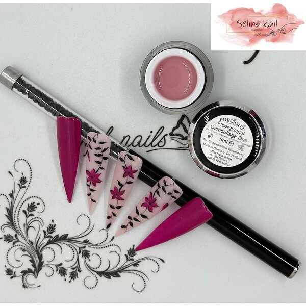 Precious Fiberglasgel Camouflage One 5ml  - ABVERKAUF