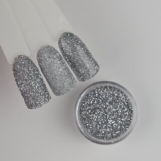 Glitterstaub 25 Silber