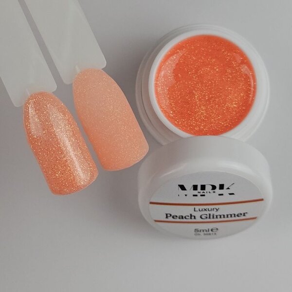MPK Nails® Luxury Farbgel Peach Glimmer