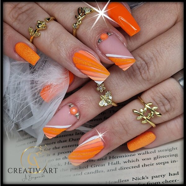 MPK Nails® Non Sticky  Deluxe Farbgel Fresh Orange