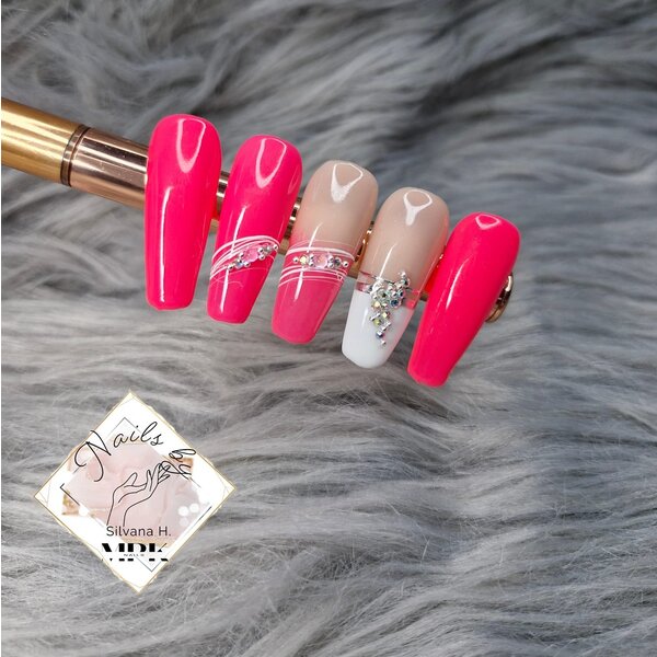 MPK Nails® Overlays Mermaid Kristalle Tropfen 11) MIX