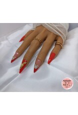 Luxury Gel Polish C545 Fiery Red