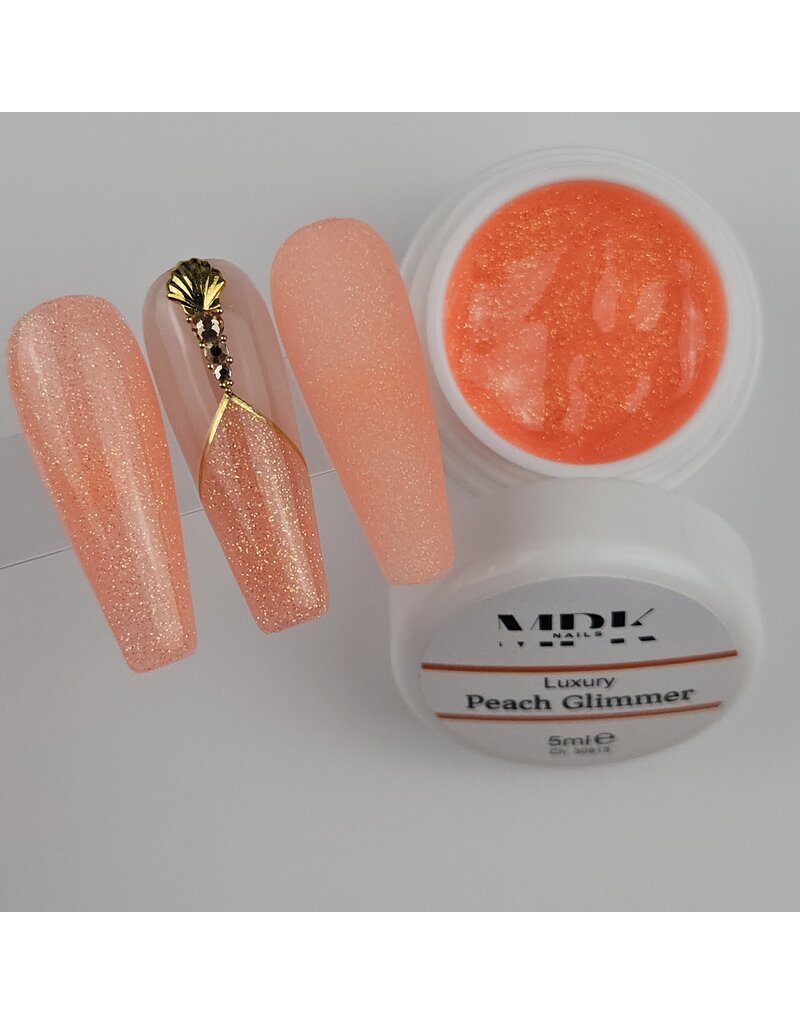 Luxury Farbgel Peach Glimmer