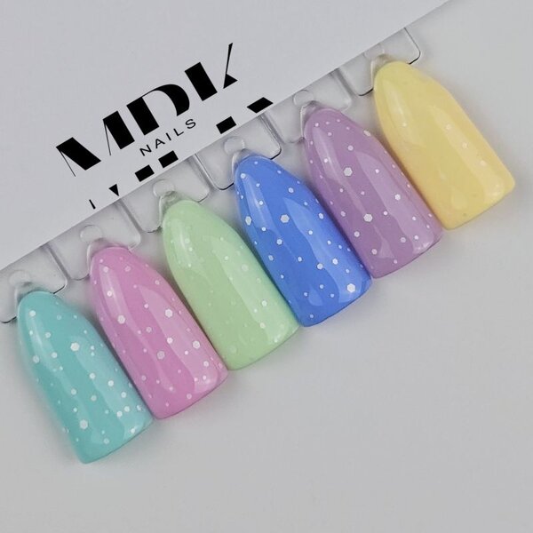 MPK Nails® Luxury Gel Polish Shiny Top C769 Egg Shell  White
