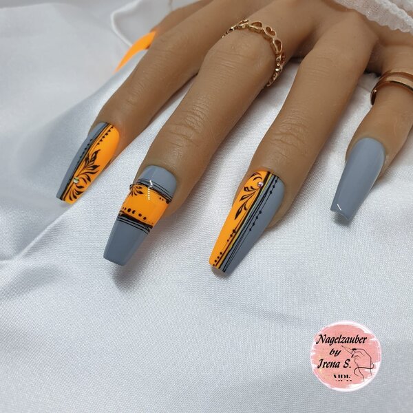 MPK Nails® Luxury Gel Polish C930 Neon Light Mandarine