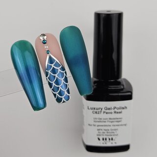 Luxury Gel Polish C627 Pavo Real