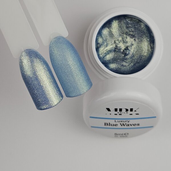 MPK Nails® Luxury Farbgel Blue Waves