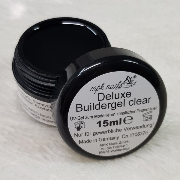 MPK Nails® Deluxe Builder Gel Clear
