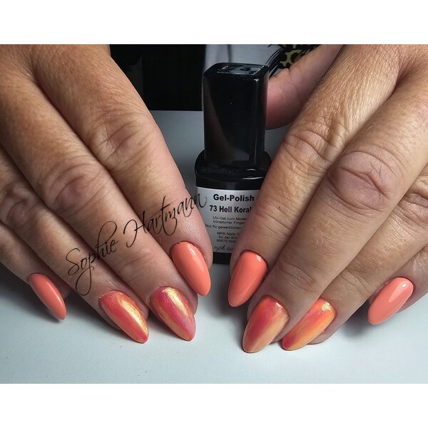 MPK Nails® UV Nagellack 73 Hell Koralle