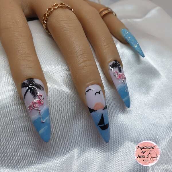 Fashion Nails Nail Wraps 3D 92