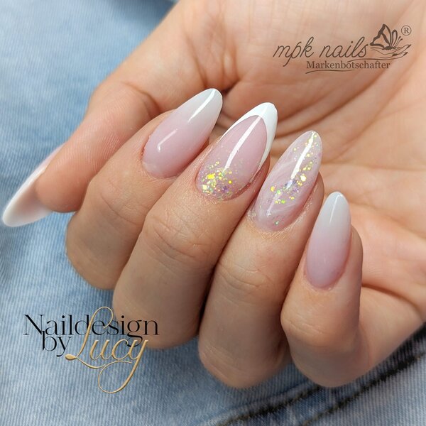 MPK Nails® Acrylpuder Natural White 20gr. - ABVERKAUF