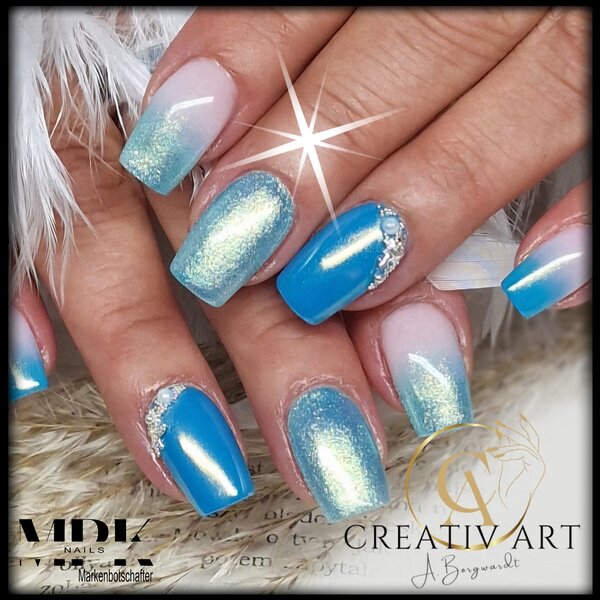 MPK Nails® Liquid Powder 04) White Gold