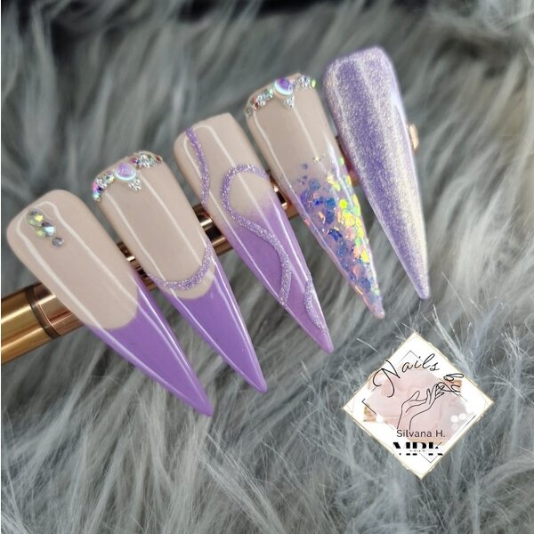 MPK Nails® Luxury Farbgel Goldy Lavender
