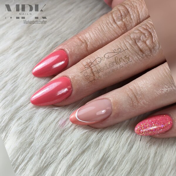 MPK Nails® Luxury Farbgel Salmon
