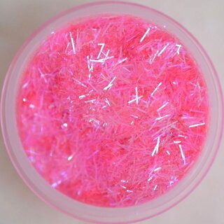 Glitterfäden 24 Pink irisierend
