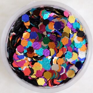 Glitter Pailletten groß Mix