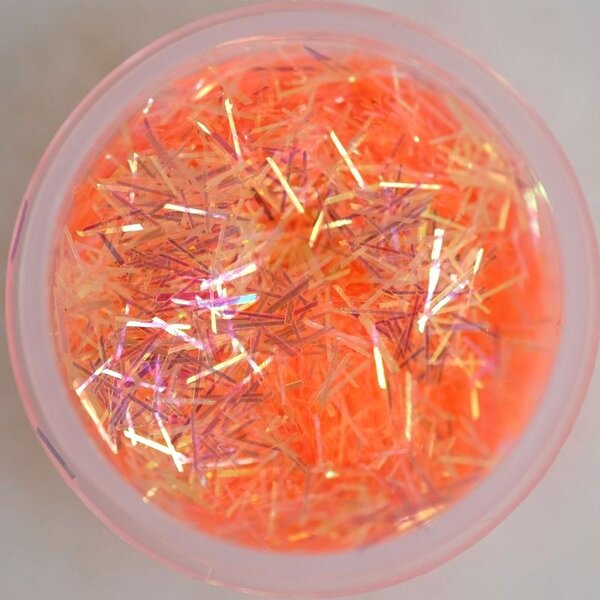 MPK Nails® Glitterfäden 20 Orange irisierend