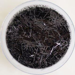 Glitterfäden 11 Schwarz