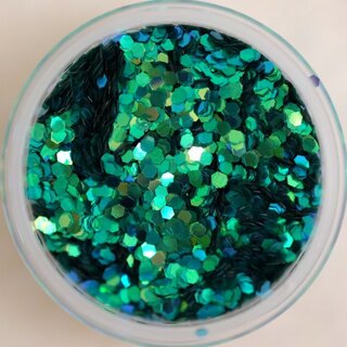 Glitter Pailletten klein 18 Grün irisierend