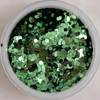 Glitter Pailletten klein 16 Gelbgrün