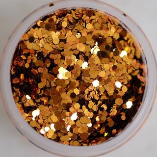 Glitter Pailletten klein 08 Orange