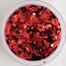 Glitter Pailletten klein 06 Rot