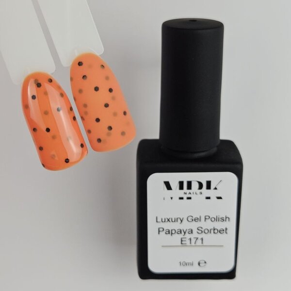 MPK Nails® Luxury Gel Polish Papaya Sorbet