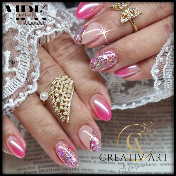 MPK Nails® Liquid Powder 02) Champagner