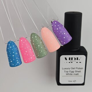 Luxury Gel Polish Top C773 Egg Shell Matt White