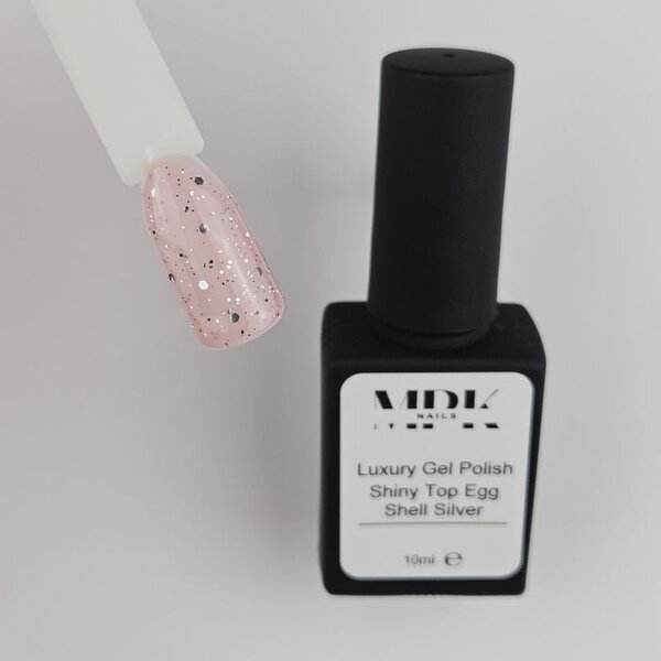 MPK Nails® 4x Luxury Gel Polish Shiny + Matt Top  Egg Shell im Set