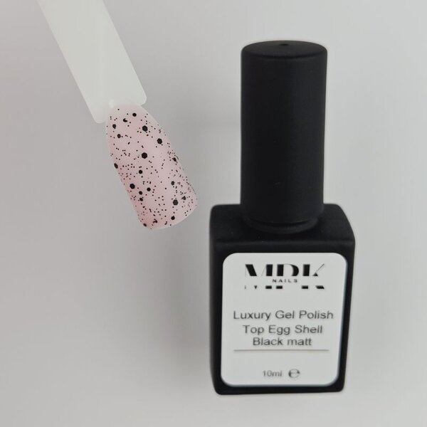 MPK Nails® 4x Luxury Gel Polish Shiny + Matt Top  Egg Shell im Set