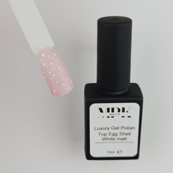 MPK Nails® 4x Luxury Gel Polish Shiny + Matt Top  Egg Shell im Set