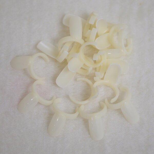 MPK Nails® 50x Mustertips mit offener Ringeschiene