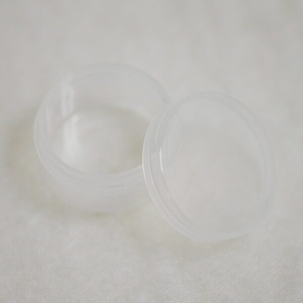 MPK Nails® Leere Schraubdeckeldose klar PP, 6ml