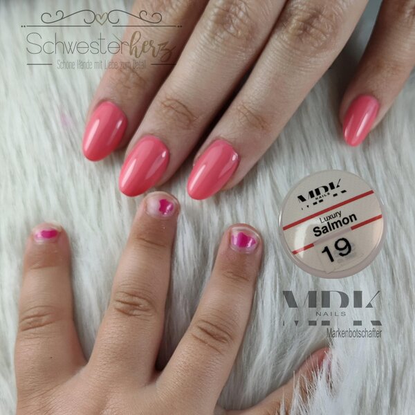 MPK Nails® Luxury Farbgel Salmon