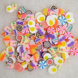 Nailart Inlays Fimo Candy Sweets - Set 04