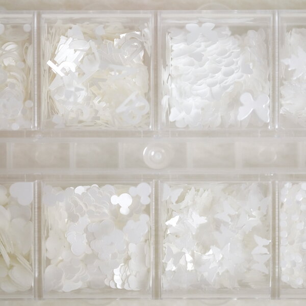 MPK Nails® Inlays / Shapes in Box - weiß