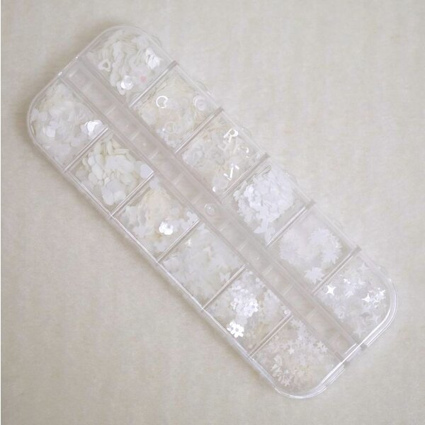 MPK Nails® Inlays / Shapes in Box - weiß
