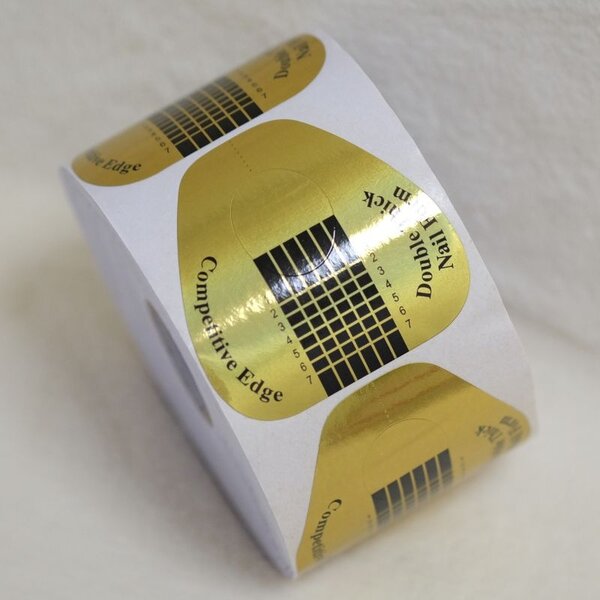 MPK Nails® 500 Modellier Schablonen - Extra breit gold