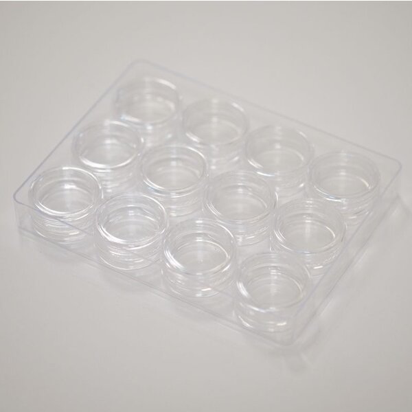 MPK Nails® 12 leere Acryl Döschen in Box